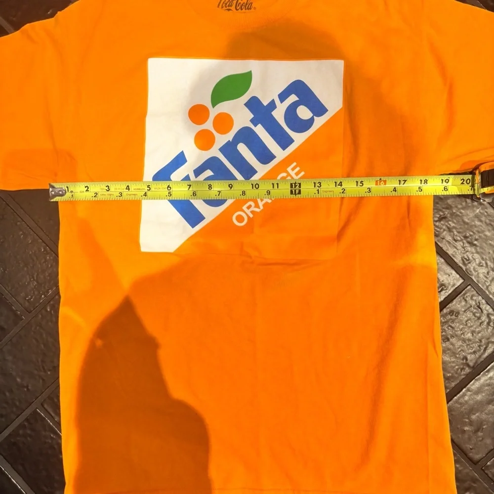 Men’s Medium 2018 vintage inspired Fanta Orange T-Shirt by Cocoa Cola. - Picture 5 of 7